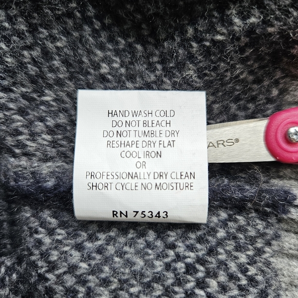 Vintage Gianetti 1/4 Zip Striped Sweater Wool Blend Mens Size Small - Picture 11 of 11